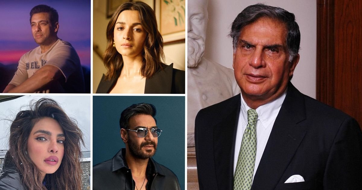 RIP Ratan Tata Bollywood Mourns the Loss of a Legend