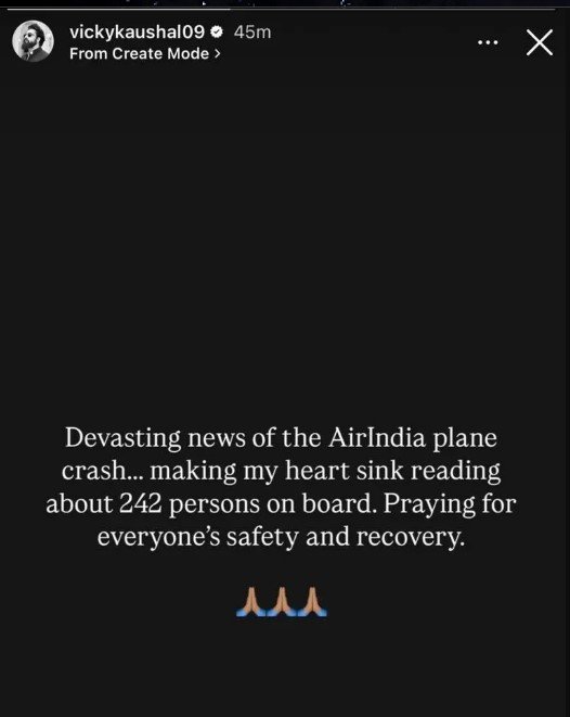 Ahmedabad plane crash.