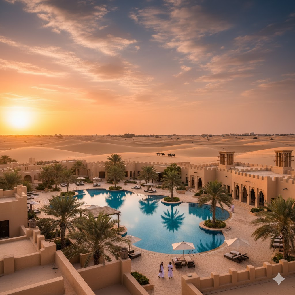 staycation locations Dubai – Bab Al Shams desert resort