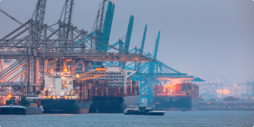 Dubai Ports Authority AI permits system dashboard used in port operations