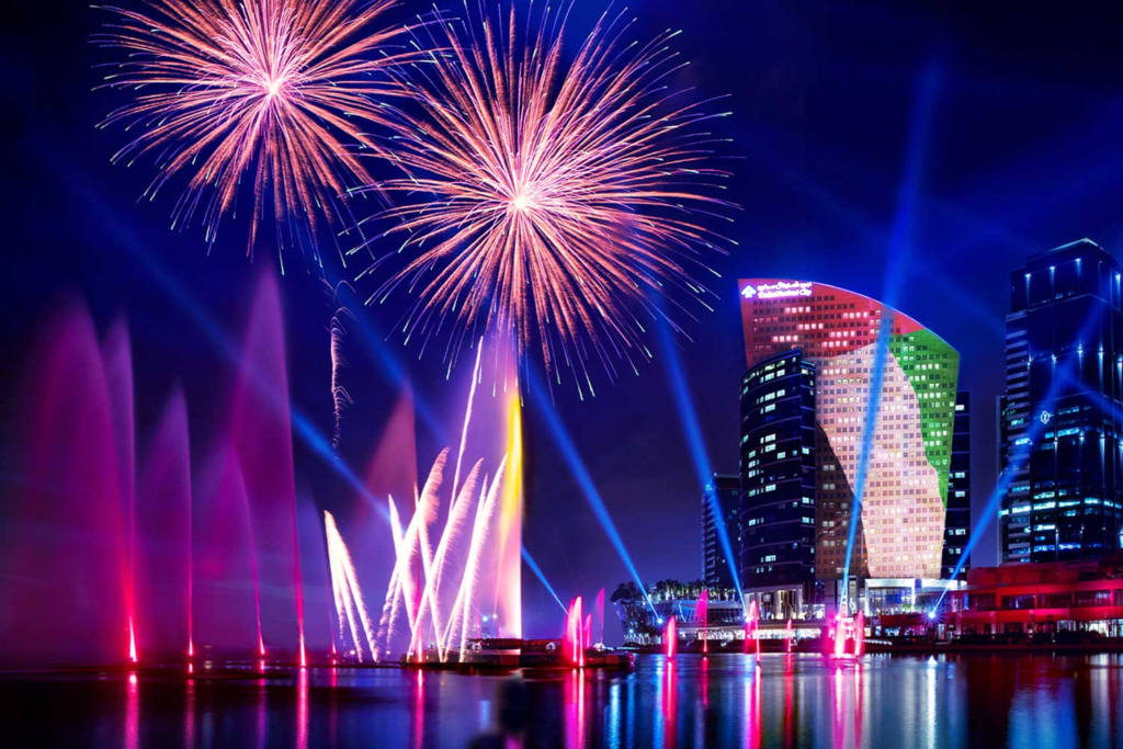 UAE National Day fireworks