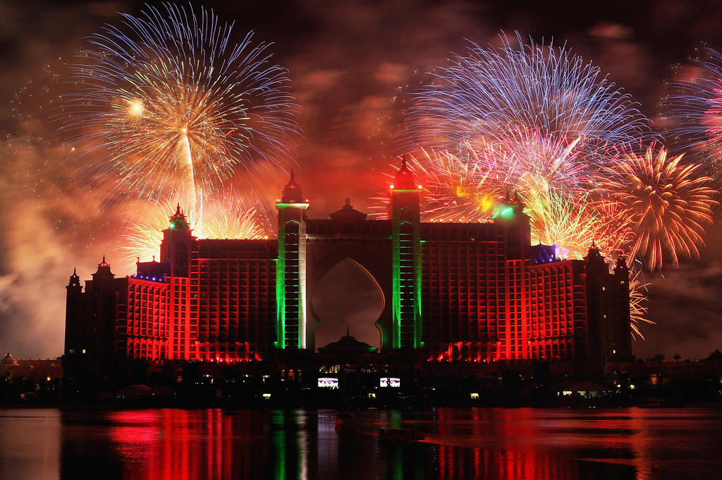 UAE National Day fireworks