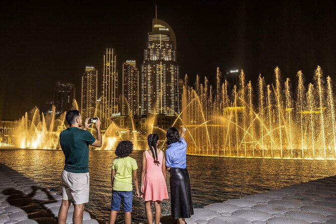 Dubai Fountain Boardwalk at Downtown Dubai