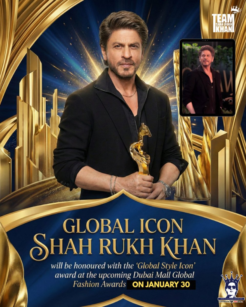 Global Icon Shah Rukh Khan
