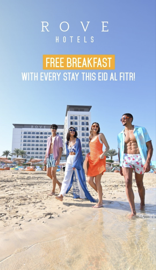 Rove Hotels (Across UAE)