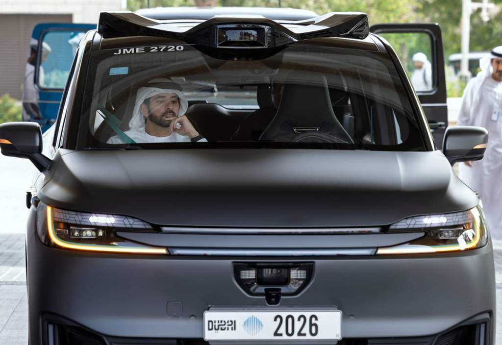 Dubai Launches Self-Driving Robot Taxis