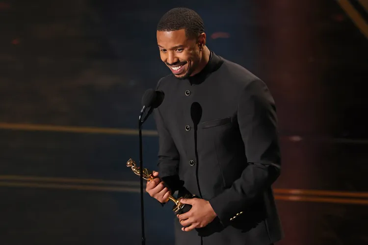 Michael B. Jordan Wins Best Actor for Sinners