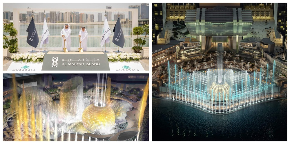 Abu Dhabi AI-Powered Fountain