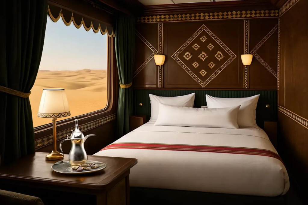 Saudi Arabia luxury train Dream of the Desert project in Riyadh before 2026 launch