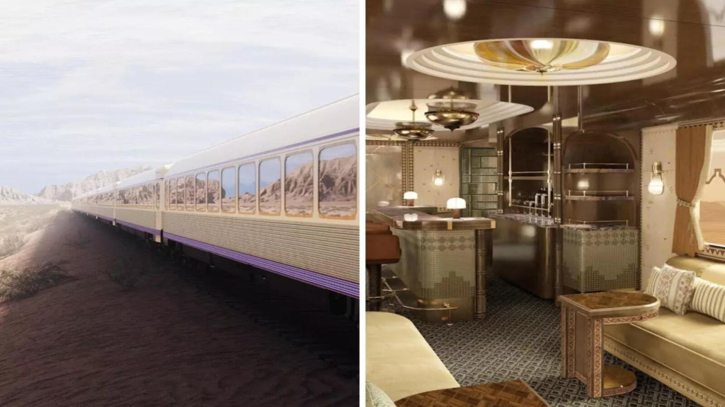 Saudi Arabia luxury train Dream of the Desert project in Riyadh before 2026 launch