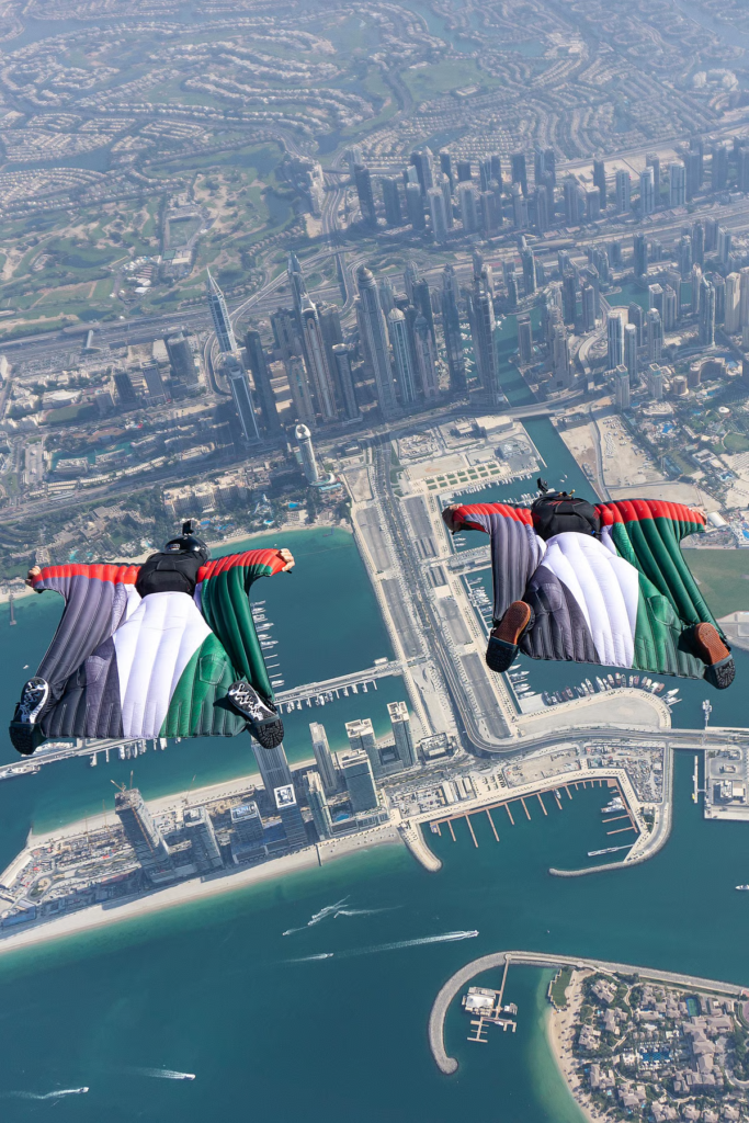 UAE flag Skydive Dubai