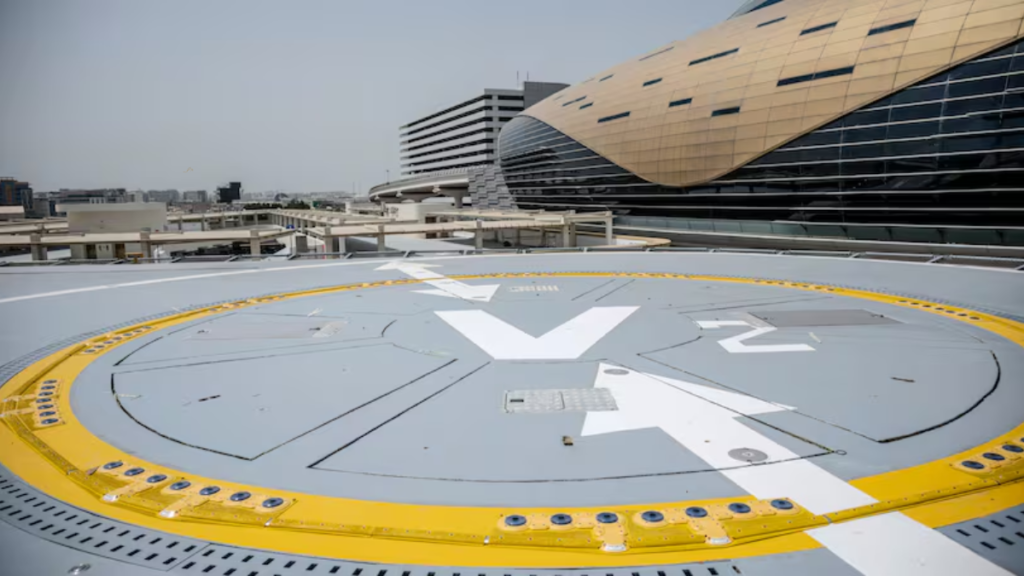 Dubai's First Air Taxi Vertiport