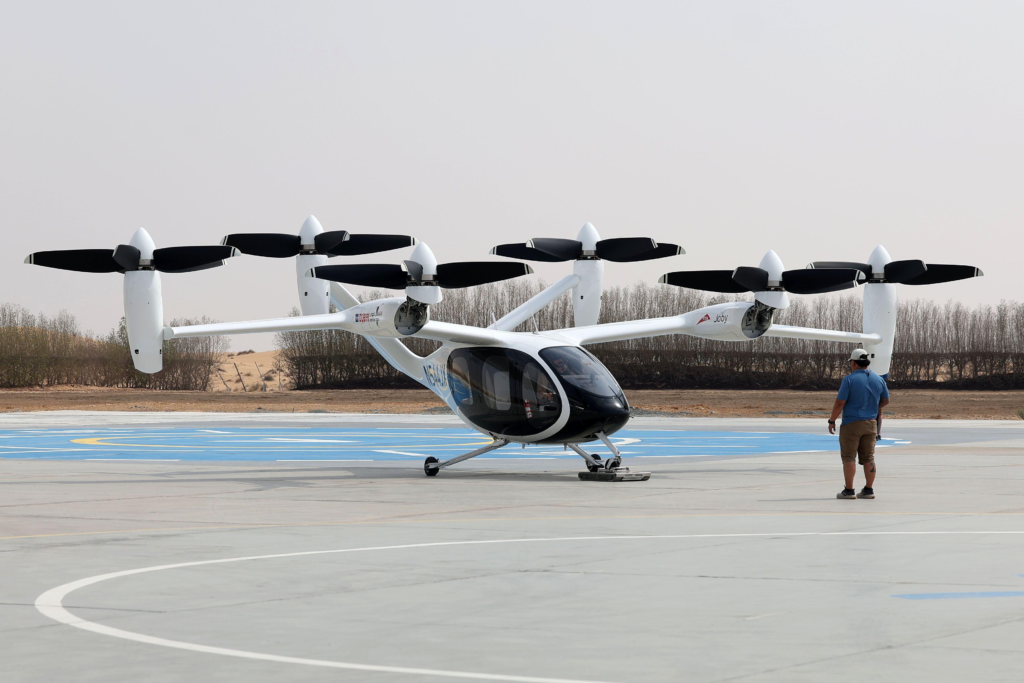 Dubai's Air Taxi Service