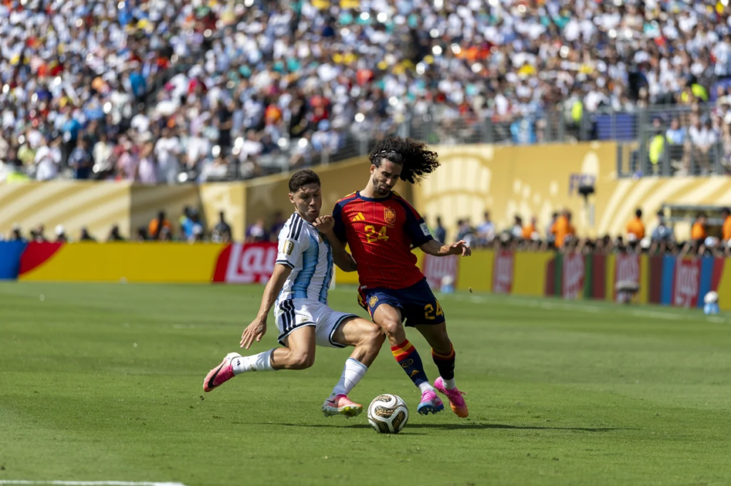 Spain Beat Argentina