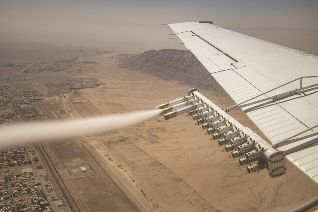 UAE cloud seeding with AI