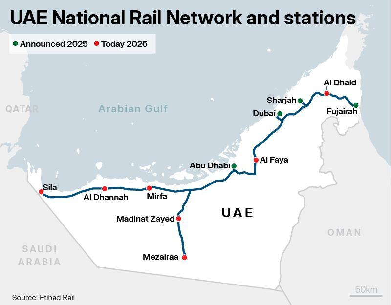 New Sharjah bus routes