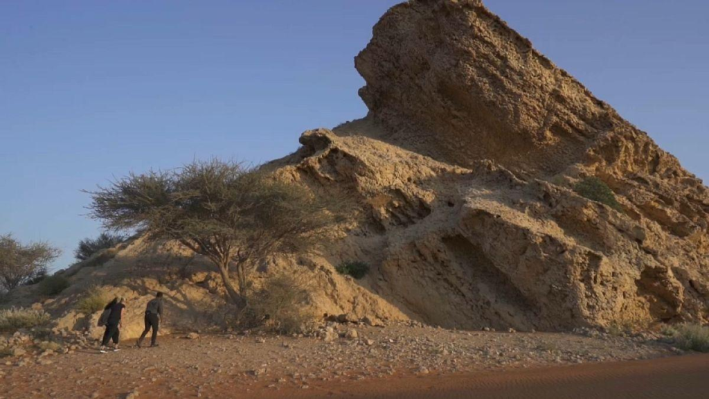 Mleiha Fossil Rock Hiking Trail