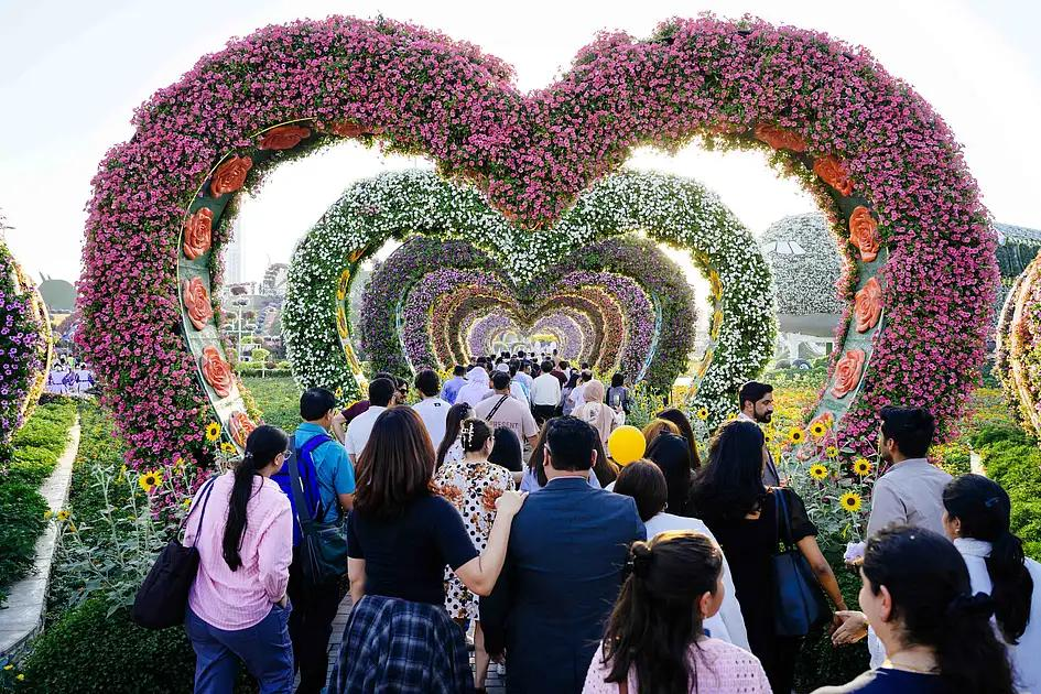Dubai Miracle Garden Reopen