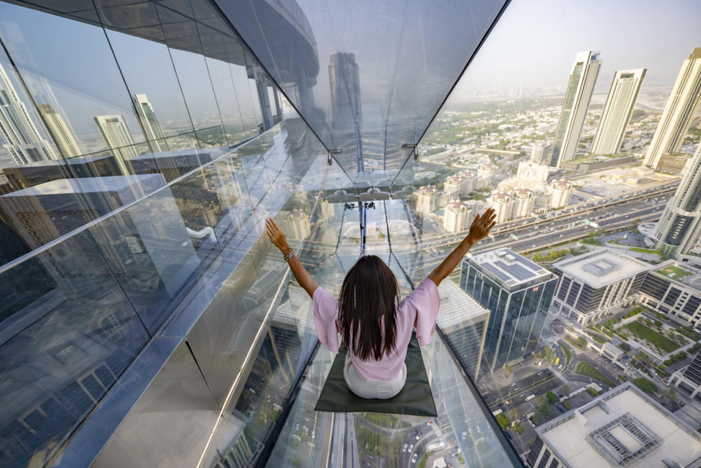 City From Sky Views Dubai
