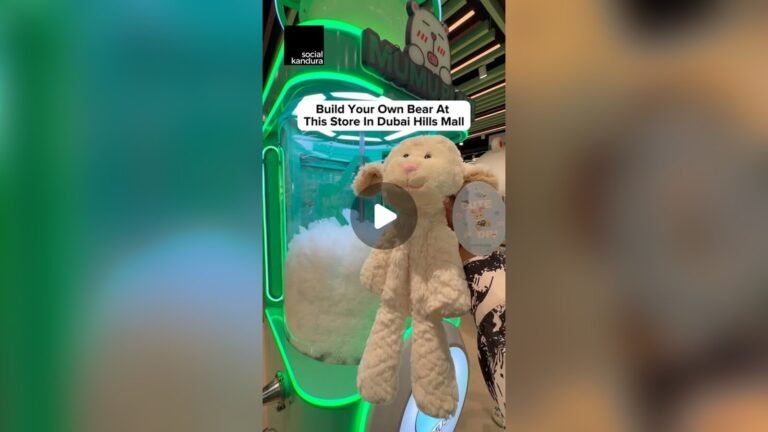 Build Your Own Bear Dubai Mall: Customise a Teddy at Mumuso