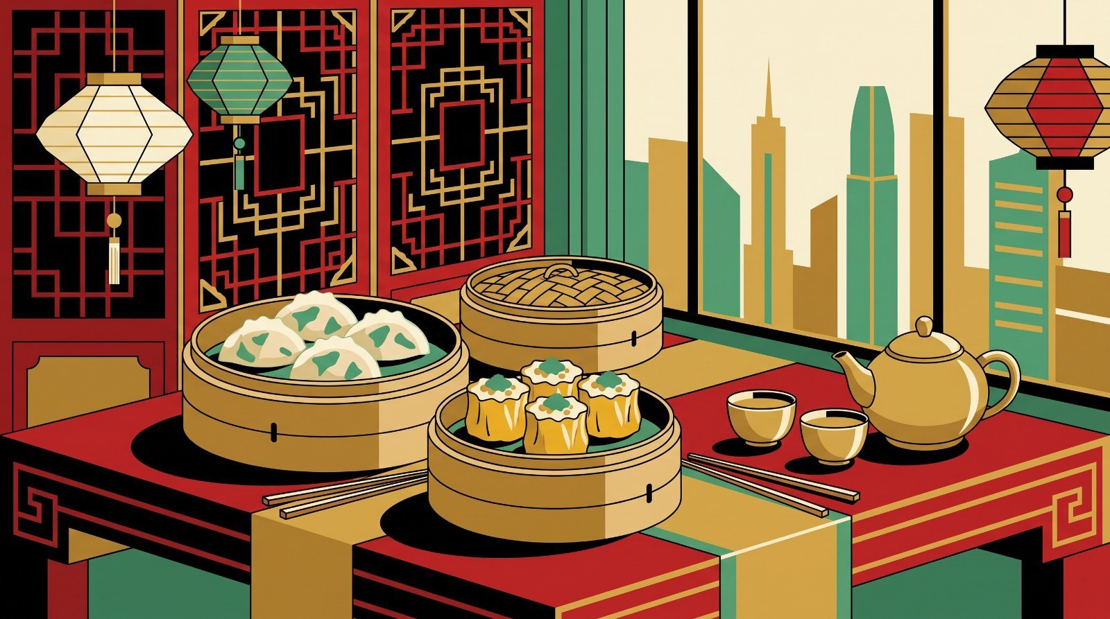 Shang Palace, Shangri-La Dubai, Sheikh Zayed Road, Dubai, venue of Shang Palace Dim Sum Brunch